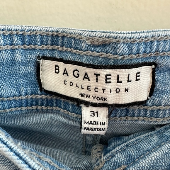 Bagatelle Collection Wide Leg High Rise Patch Pocket Jeans Women’s Size 31 - Picture 8 of 8